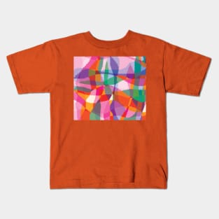 Plaid Drips Kids T-Shirt